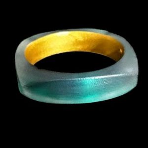 Alexis Bittar Soft Square Lucite Bangle